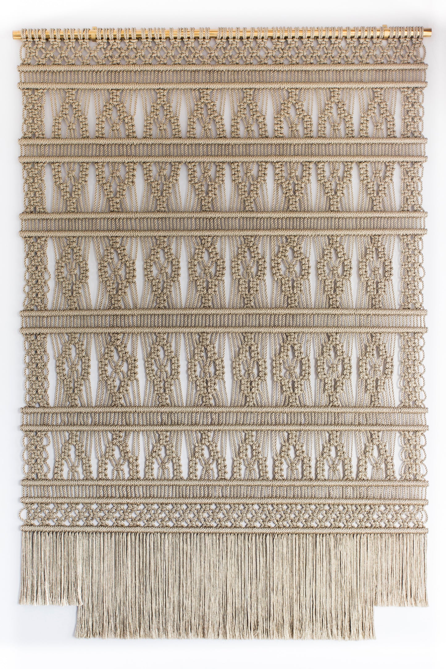 Gold Metallic Wallhanging – 180 × 258cm