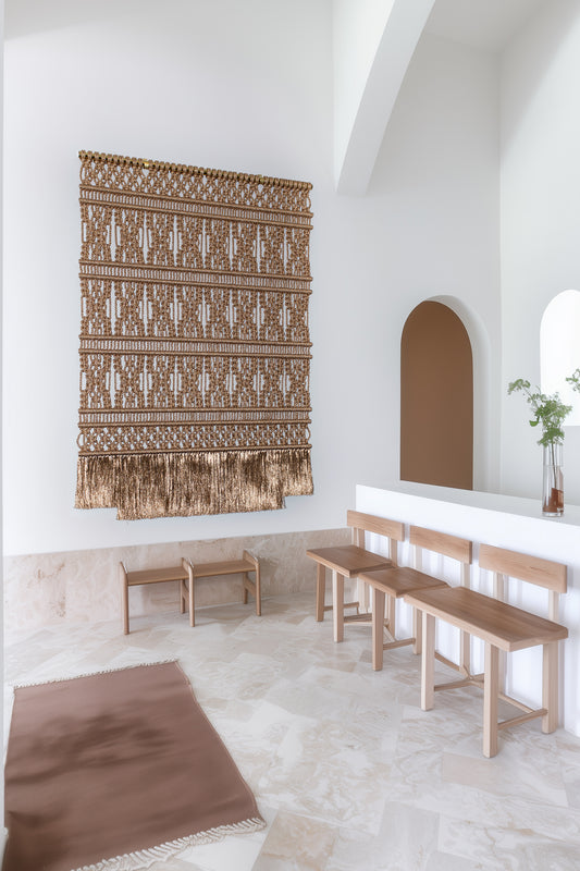 Rose Gold Wallhanging – 150 × 200 cm